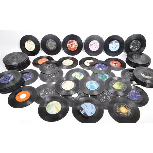 417 - A vast collection of 200+ vintage and later 20th century 45 RPM singles vinyl records. To include; J... 