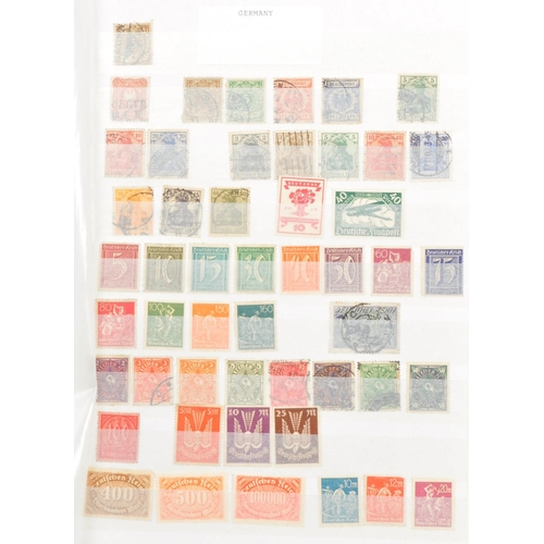 453 - A large extensive collection of foreign franked postage stamps. Including American, Chile, Canada, P... 