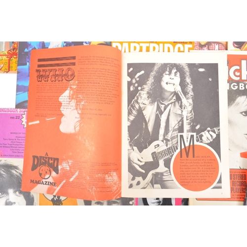 462 - An extensive collection of mid 20th century 1970s music and pop culture magazines, including Jackie,... 