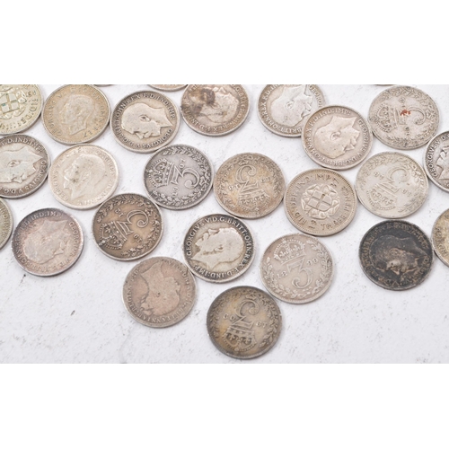 467 - A collection of approximately seventy circulated 19th century Victorian, Edwardian and early 20th ce... 