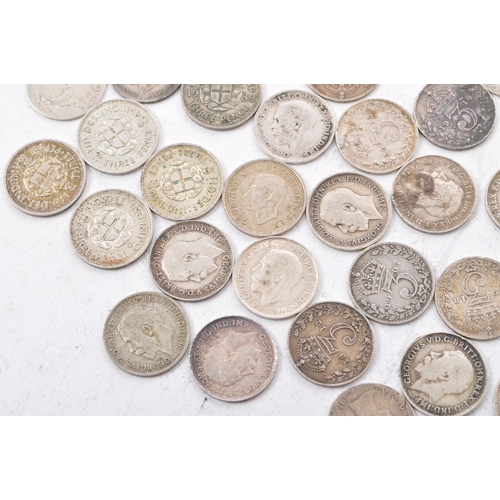 467 - A collection of approximately seventy circulated 19th century Victorian, Edwardian and early 20th ce... 