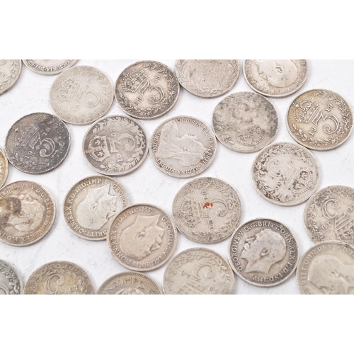 467 - A collection of approximately seventy circulated 19th century Victorian, Edwardian and early 20th ce... 