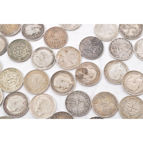 467 - A collection of approximately seventy circulated 19th century Victorian, Edwardian and early 20th ce... 