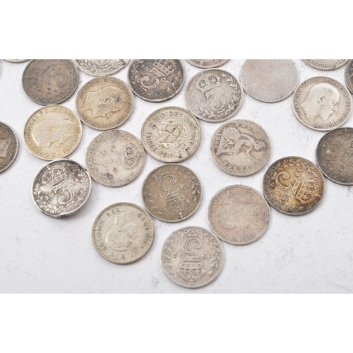 468 - A collection of approximately seventy circulated 19th century Victorian, Edwardian and early 20th ce... 