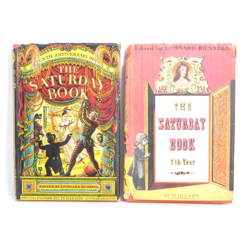 478 - A collection of nine vintage 20th century 'The Saturday Book'. Edited by Leonard Russell and publish... 