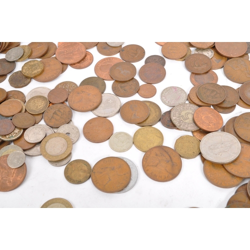 488 - A collection of late 19th century and later United Kingdom British uncirculated coin currency. To in... 