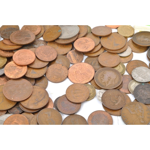 488 - A collection of late 19th century and later United Kingdom British uncirculated coin currency. To in... 