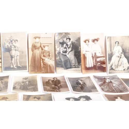 506 - Social History of women all Real Photo postcards. Collection of approx. 1100 showing images illustra... 