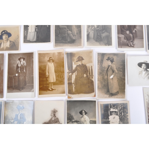 506 - Social History of women all Real Photo postcards. Collection of approx. 1100 showing images illustra... 