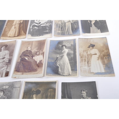 506 - Social History of women all Real Photo postcards. Collection of approx. 1100 showing images illustra... 