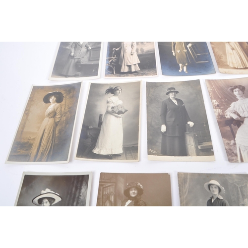 506 - Social History of women all Real Photo postcards. Collection of approx. 1100 showing images illustra... 