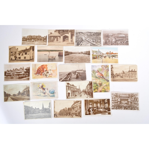 507 - King George VI used postcard collection of approx. 1900. All with 1930s to 1950s British stamps. Man... 