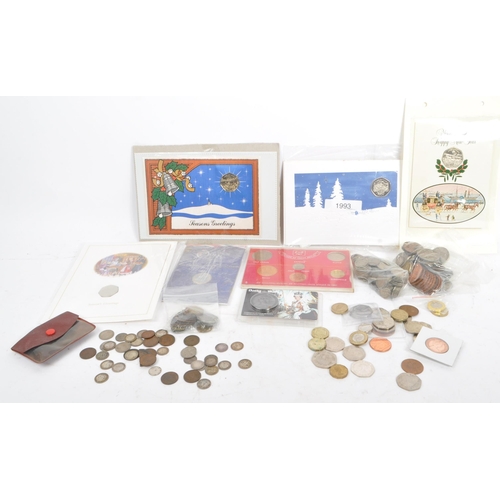 508 - A collection of 20th British currency coinage and commemorative coins. The lot to include an extensi... 