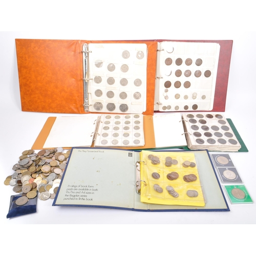 509 - A collection of 19th century and later UK and foreign circulated currency coins. To include, silver ... 