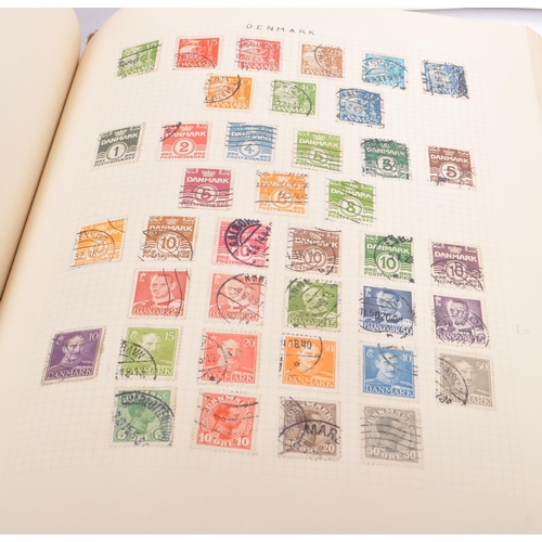 517 - A collection of 19th and 20th century UK and foreign stamps. The majority of the stamps housed hinge... 