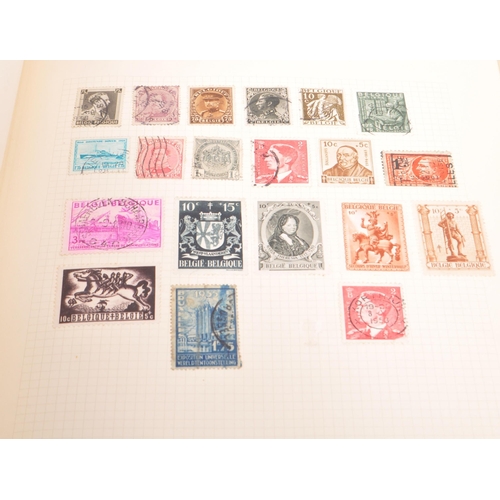 517 - A collection of 19th and 20th century UK and foreign stamps. The majority of the stamps housed hinge... 