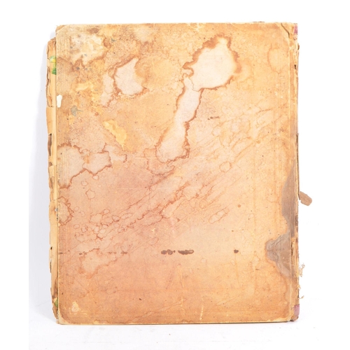 521 - An early 19th century Victorian scrapbook. The lot comprising of a scrapbook with 20+ pages labelled... 