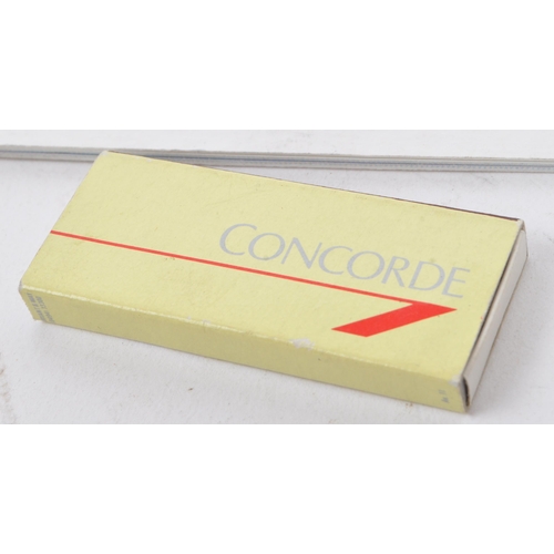 523 - A collection of 20th century Concorde aviation related ephemera and commemorative pieces / items. Th... 