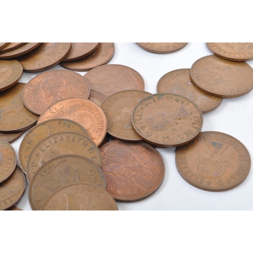 526 - A sizeable collection of 19th century and later UK and foreign circulated currency coins. To include... 