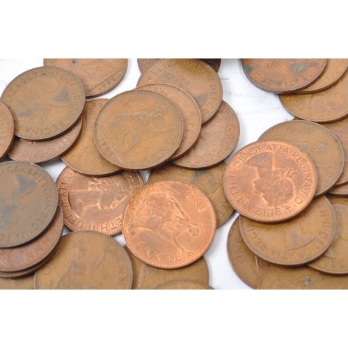 526 - A sizeable collection of 19th century and later UK and foreign circulated currency coins. To include... 