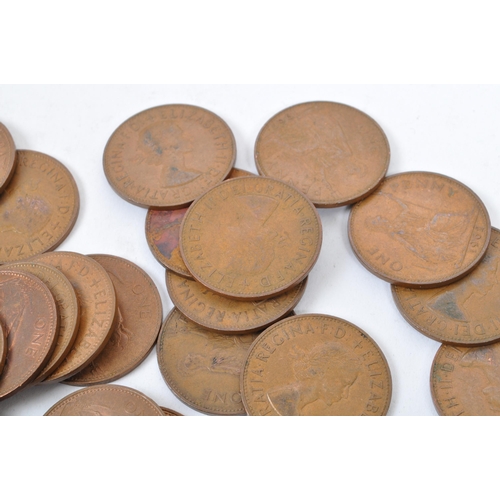 526 - A sizeable collection of 19th century and later UK and foreign circulated currency coins. To include... 