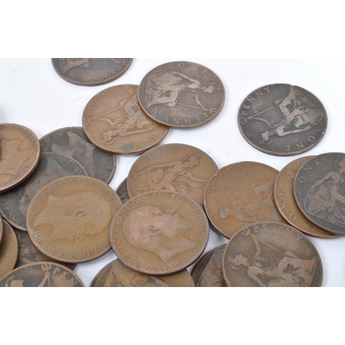 526 - A sizeable collection of 19th century and later UK and foreign circulated currency coins. To include... 