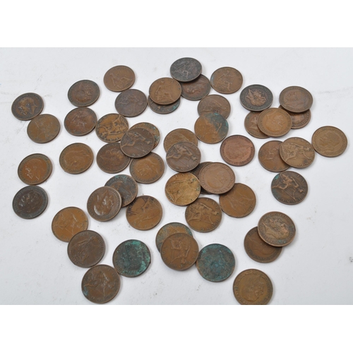 526 - A sizeable collection of 19th century and later UK and foreign circulated currency coins. To include... 