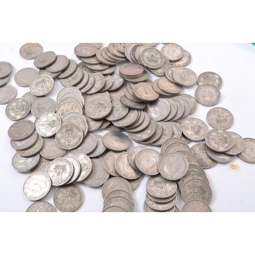 526 - A sizeable collection of 19th century and later UK and foreign circulated currency coins. To include... 