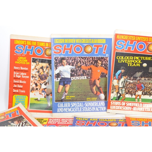 529 - Shoot Magazine - A collection of vintage 20th century Shoot magazine sports football books / enterta... 