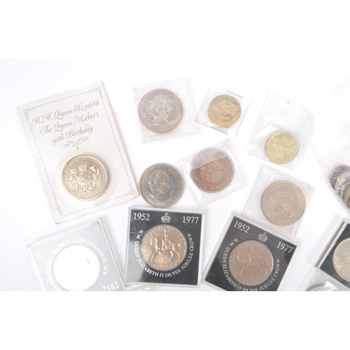 532 - A collection of mid to later 20th century United Kingdom coins. To include 6 x HM Queen Elizabeth II... 