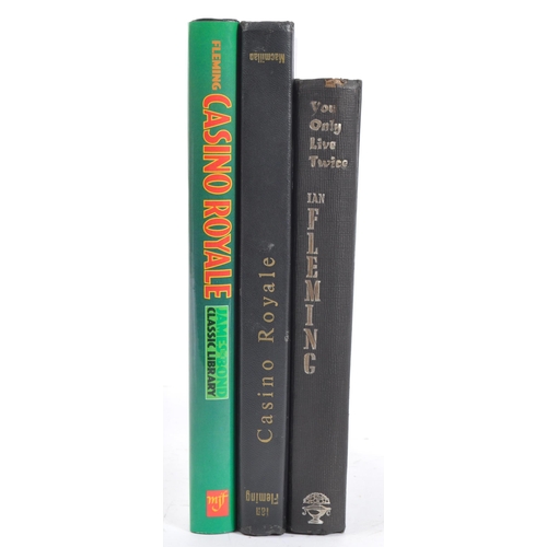 538 - Ian Fleming - A collection of three Ian Fleming James Bond books to include an Fleming: 'You Only Li... 