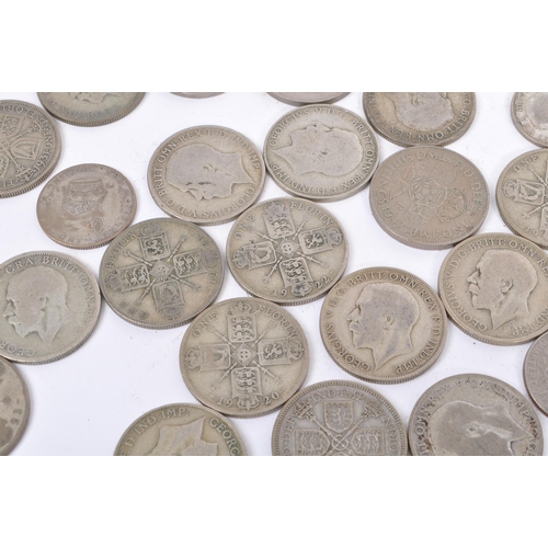 544 - United Kingdom - A collection of early 20th century circa 1920s - 1950s uncirculated pre decimal cur... 