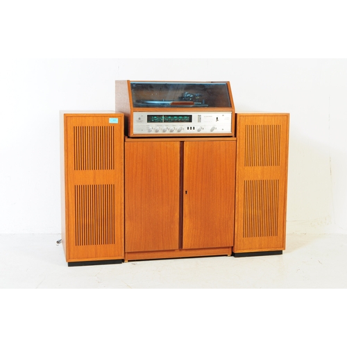 429 - A mid century retro ether stereo hi-fi system by Dynatron, Maidenhead, England. 'Model No. HFC 11M
 ... 