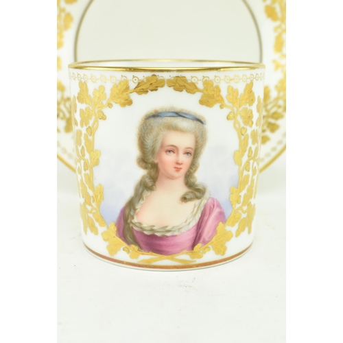 144 - French Sevres Louis Philippe - Lahoche Royal Palais - A 19th century circa 1848 fine bone china porc... 