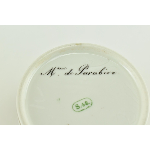 169 - French Sevres Louis Philippe - Lahoche Palais Royal - A 18th century circa 1848 fine bone china porc... 