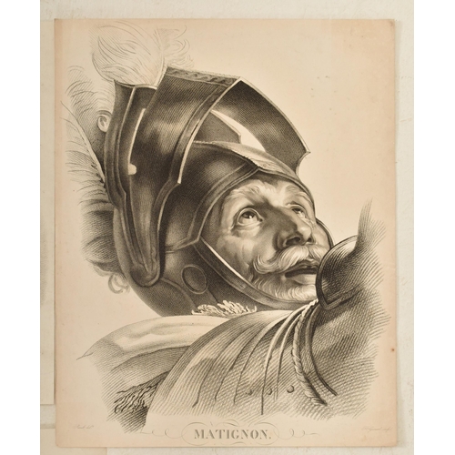 185 - Francois Gerard - A collection of 9 mid 19th century French engravings depicting Biblical figures. T... 