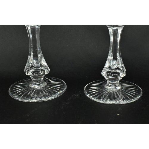 196 - A set of six vintage crystal etched chalice / wine glasses. The glasses are featuring engraved hop a... 