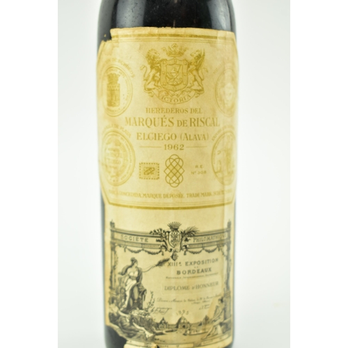 248 - A bottle of Marques De Riscal Reserva 1962, 75cl, no vol mark on the label.