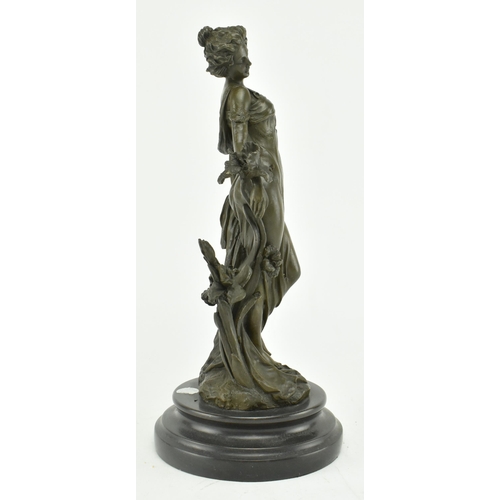 29 - After Aldo Vitaleh (Italian, 20th century) - A signed lost wax cast bronze Art Deco inspired sculptu... 