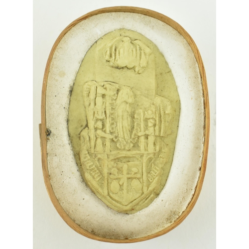 53 - A 19th century sulphur cast after wax seal for Bishop Philip Repyngdon (1345-1419), Bishop of Lincol... 