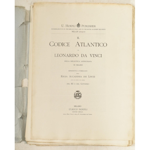 65 - Leonardo da Vinci (1452-1519) - The Codex Atlanticus (Il codice atlantico) - 1894 - Ulrico Hoepli ed... 