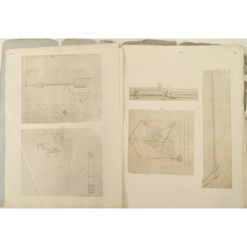 65 - Leonardo da Vinci (1452-1519) - The Codex Atlanticus (Il codice atlantico) - 1894 - Ulrico Hoepli ed... 