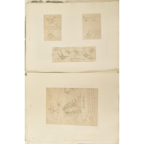 65 - Leonardo da Vinci (1452-1519) - The Codex Atlanticus (Il codice atlantico) - 1894 - Ulrico Hoepli ed... 