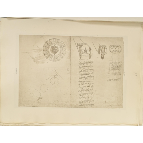 65 - Leonardo da Vinci (1452-1519) - The Codex Atlanticus (Il codice atlantico) - 1894 - Ulrico Hoepli ed... 