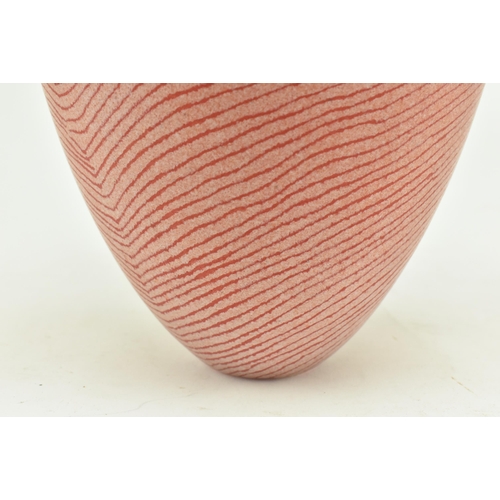 79 - Pippin Drysdale (Australian, b. 1943) - Tanami Traces series IV - c. 2007 -  An original ceramic ovo... 