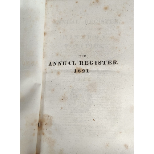 126 - 1757-1881 - The Annual Register, or a View of the History, Politicks and Literature of the Year 1758... 