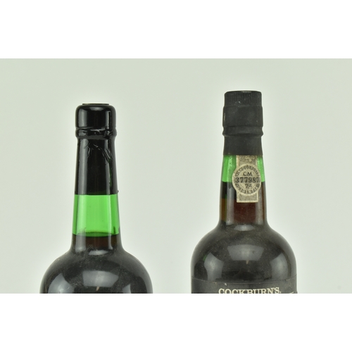 242 - Two vintage Portuguese Cockburn's Port / Porto bottles. The lot to include a circa 1970s/80s Cockbur... 