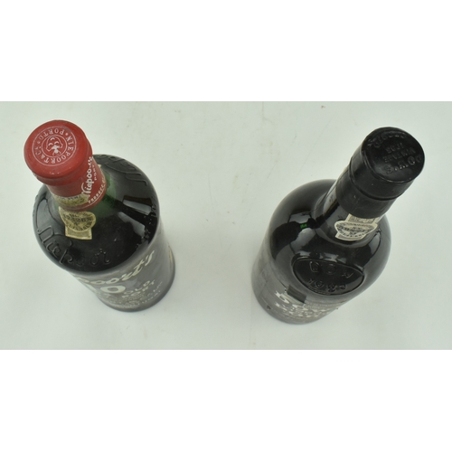 243 - Two bottles of Portugal port comprising a bottle of Niepoort 10 years old Tawny port - Oporto (impor... 