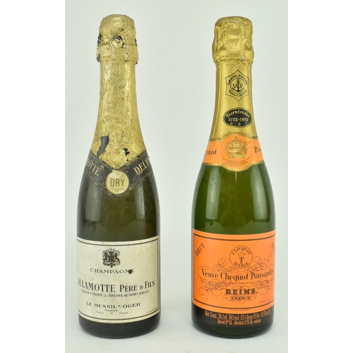 249 - Two bottles of French Champagne comprising a Veuve Clicquot Ponsardin Brut 1772-1972, 38.5cl / 385ml... 