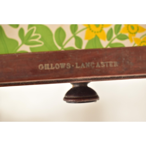 251 - Gillows of Lancaster - A Regency early 19th century mahogany three drawer writing table. The desk ha... 